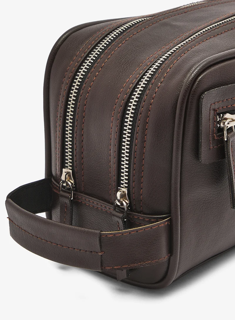 Robert Wood  Dual Compartment Wash Bag for Men | Best Price UAE
